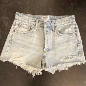 Agolde Parker Vintage Loose Fit Cut Offs 26